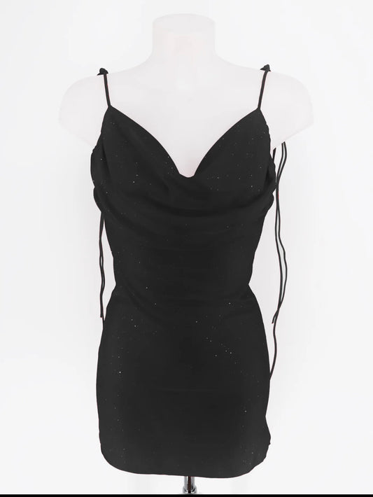 VESTIDO CORTO NEGRO VC0005